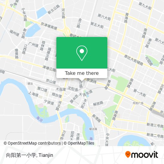 向阳第一小学 map