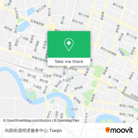 向阳街道经济服务中心 map