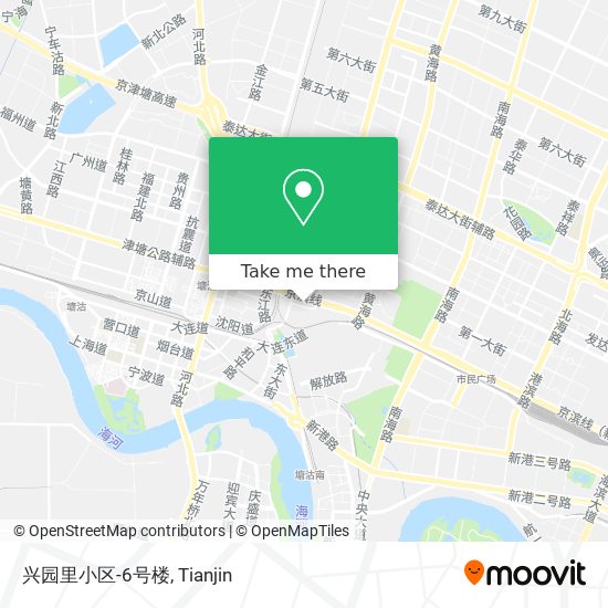 兴园里小区-6号楼 map