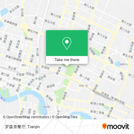 罗森茶餐厅 map