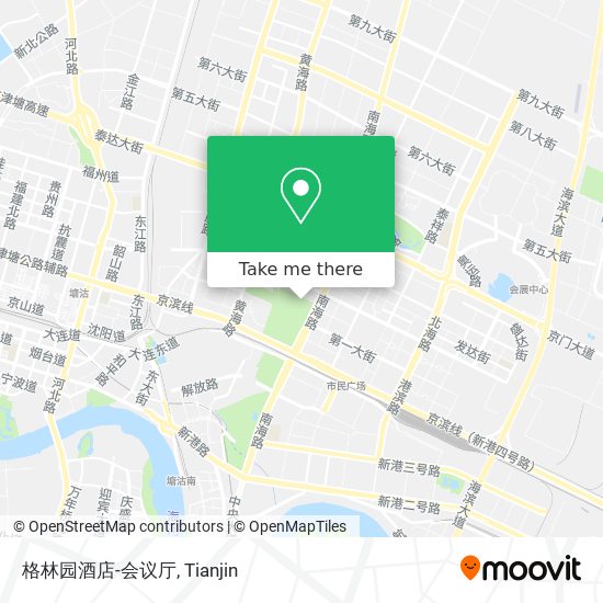 格林园酒店-会议厅 map