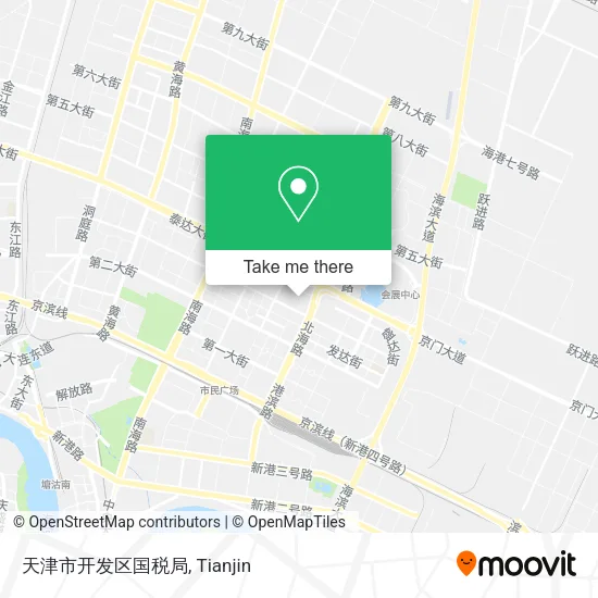 天津市开发区国税局 map
