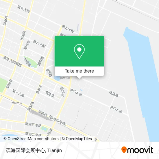滨海国际会展中心 map