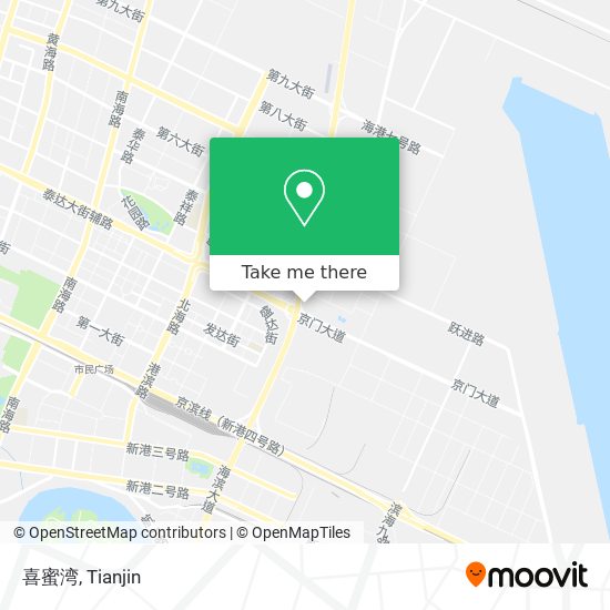 喜蜜湾 map