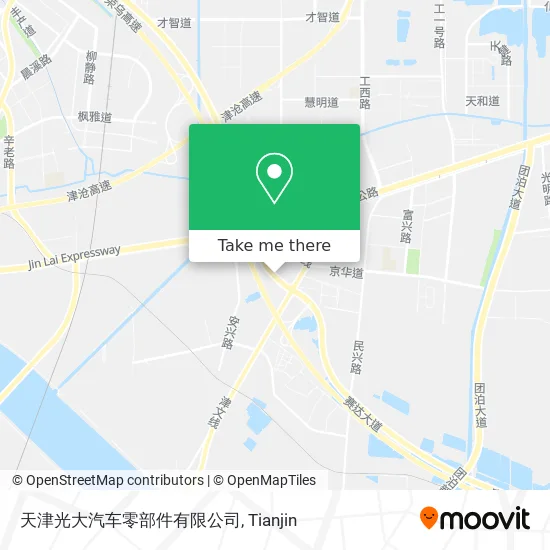 天津光大汽车零部件有限公司 map