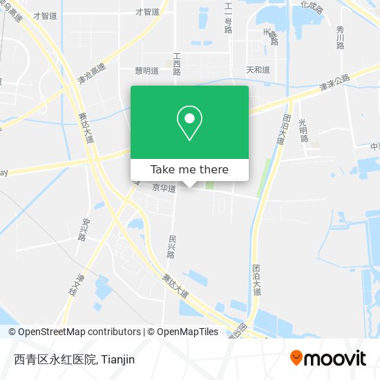 西青区永红医院 map