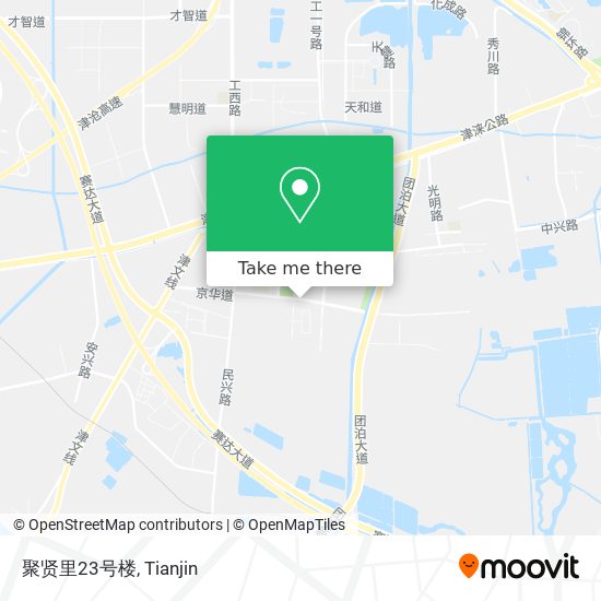 聚贤里23号楼 map