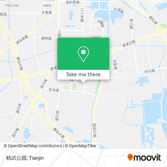 精武公园 map