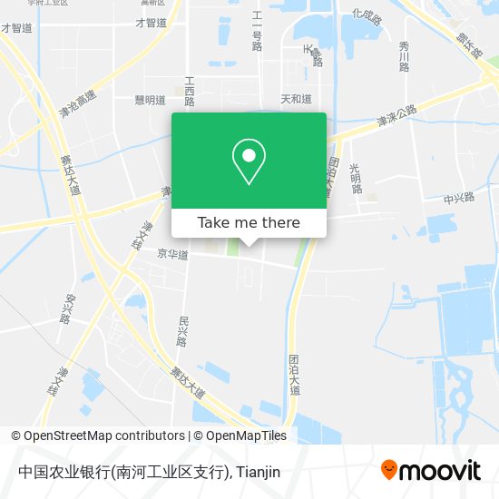 中国农业银行(南河工业区支行) map