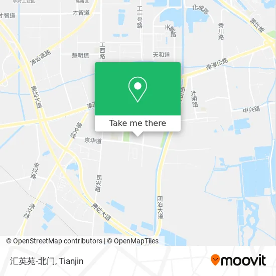 汇英苑-北门 map