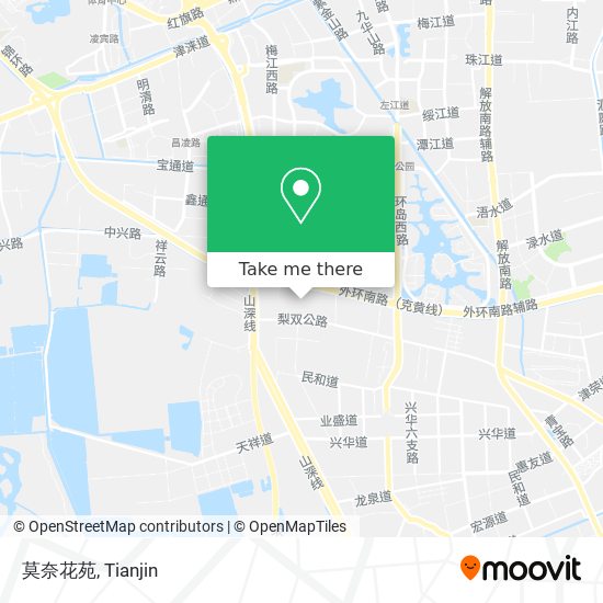莫奈花苑 map