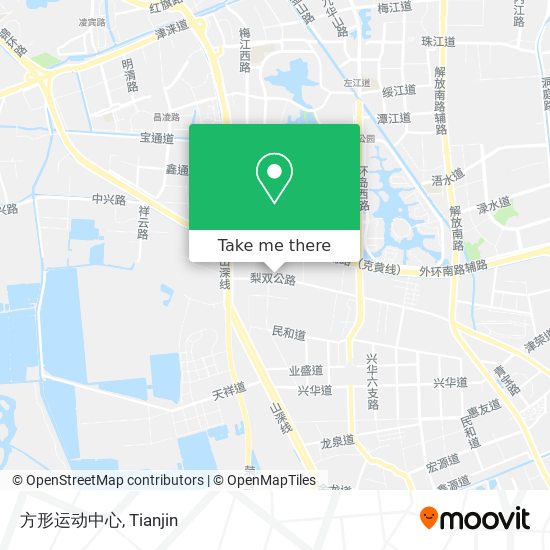 方形运动中心 map
