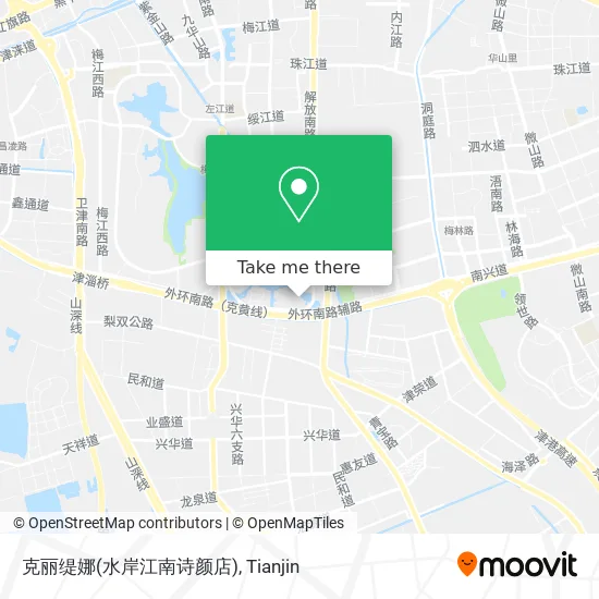 克丽缇娜(水岸江南诗颜店) map
