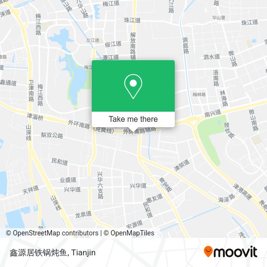 鑫源居铁锅炖鱼 map