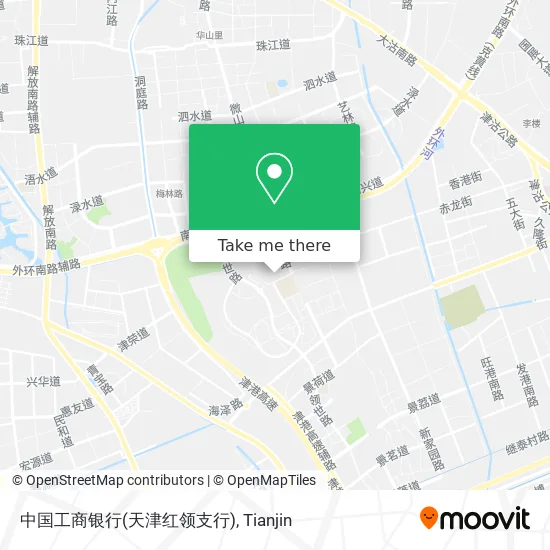 中国工商银行(天津红领支行) map