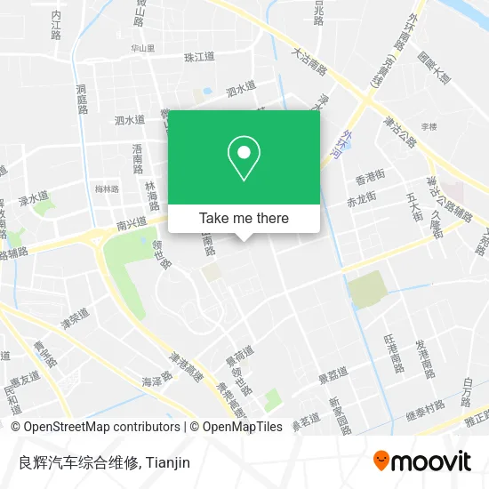良辉汽车综合维修 map