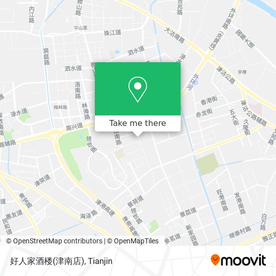 好人家酒楼(津南店) map