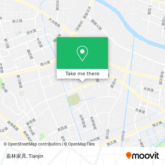 嘉林家具 map