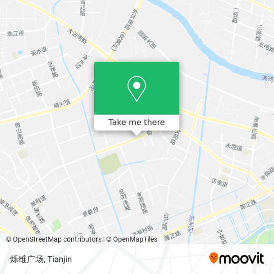 烁维广场 map