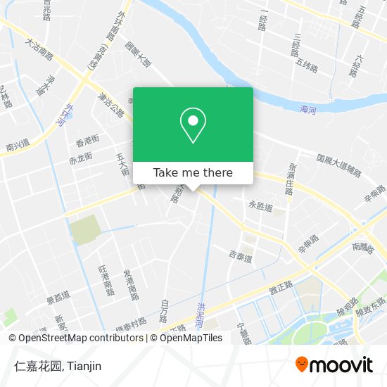 仁嘉花园 map