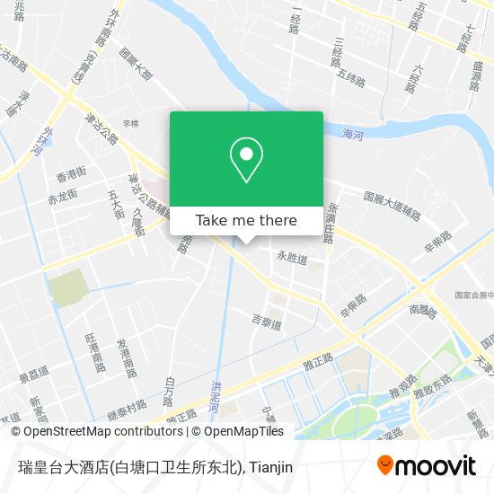 瑞皇台大酒店(白塘口卫生所东北) map