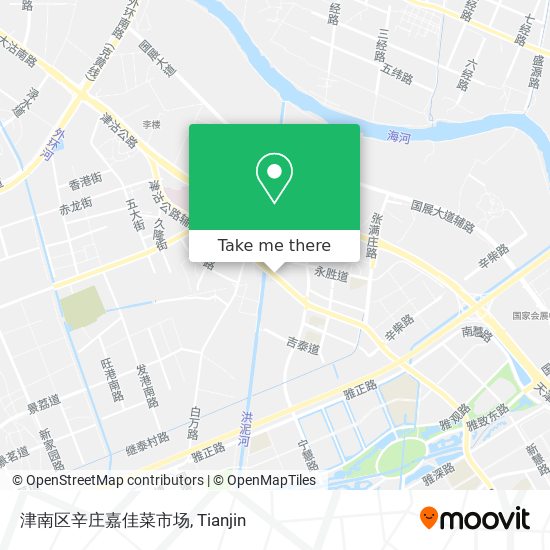 津南区辛庄嘉佳菜市场 map