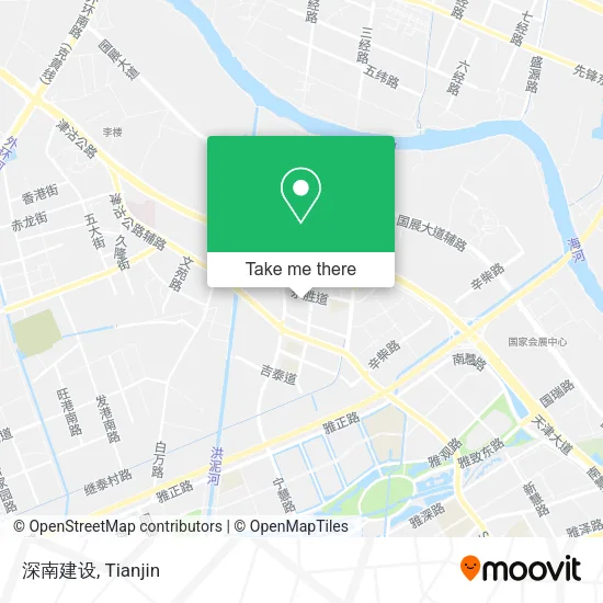 深南建设 map