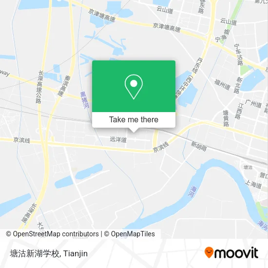 塘沽新湖学校 map