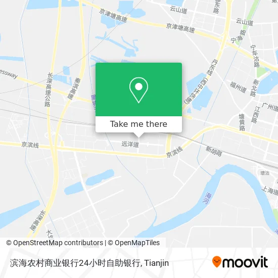 滨海农村商业银行24小时自助银行 map