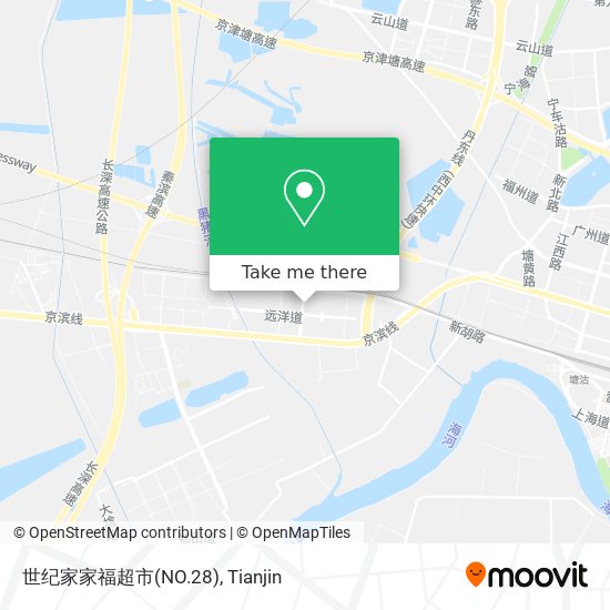 世纪家家福超市(NO.28) map
