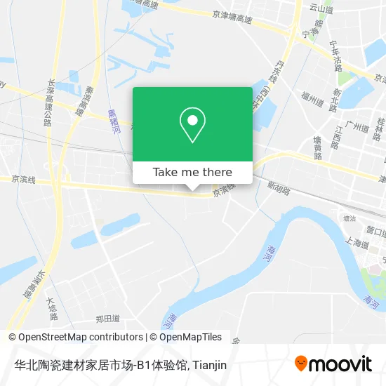 华北陶瓷建材家居市场-B1体验馆 map