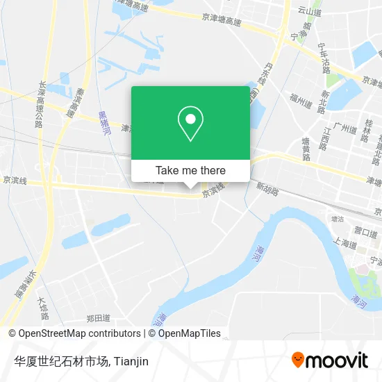 华厦世纪石材市场 map
