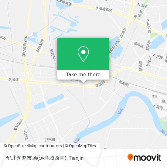 华北陶瓷市场(远洋城西南) map