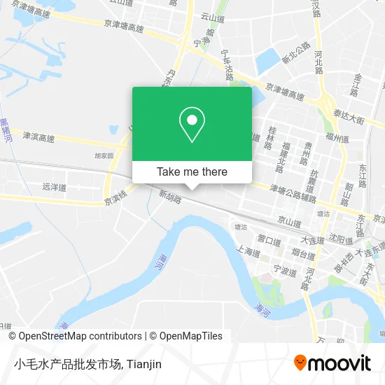 小毛水产品批发市场 map