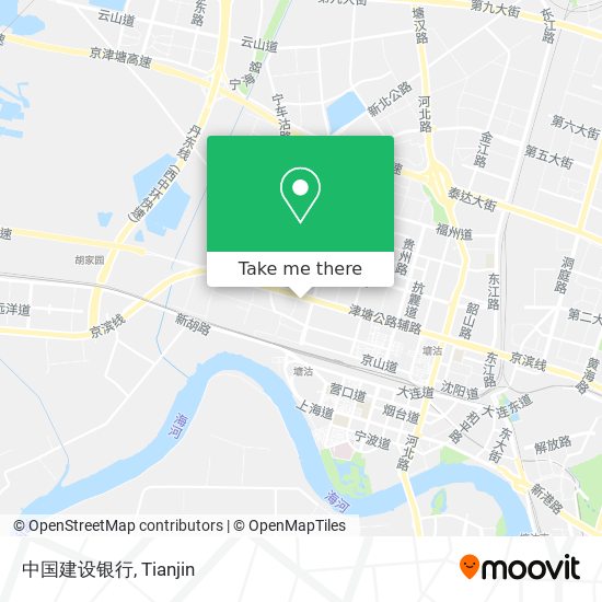 中国建设银行 map