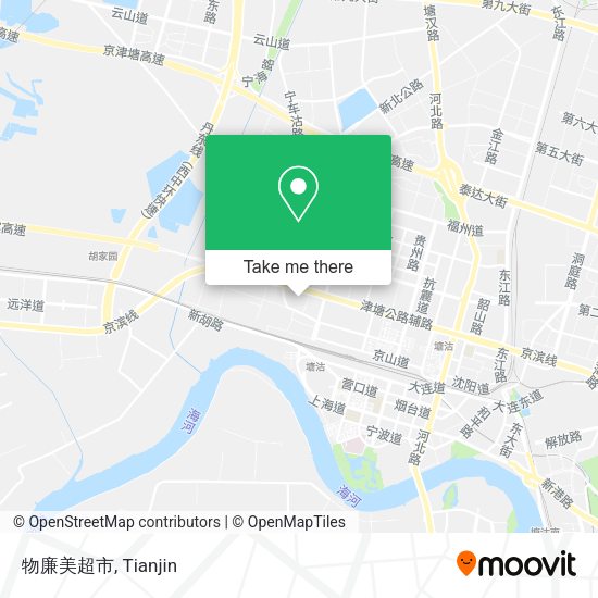 物廉美超市 map