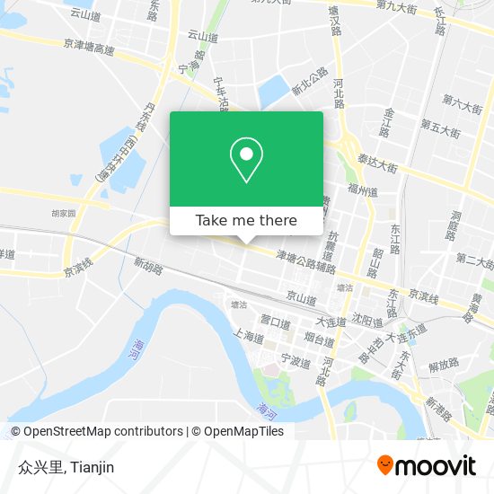 众兴里 map