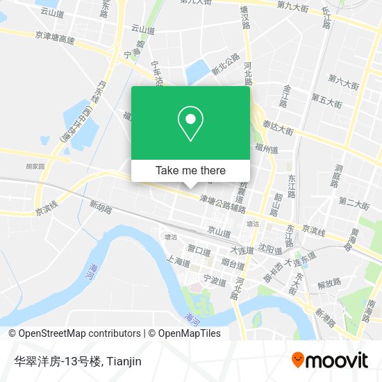 华翠洋房-13号楼 map