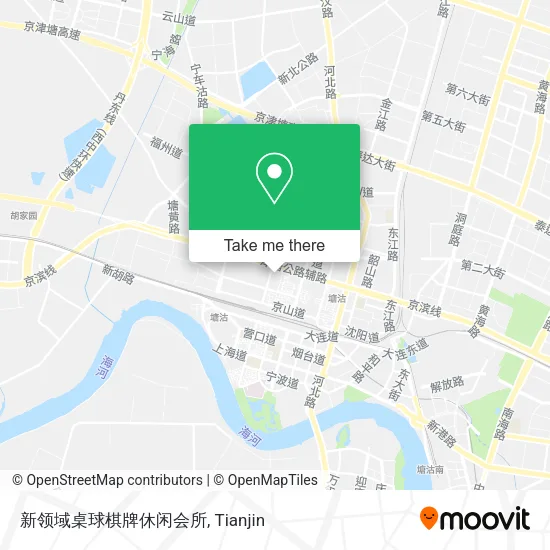 新领域桌球棋牌休闲会所 map
