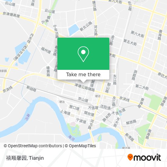 禧顺馨园 map