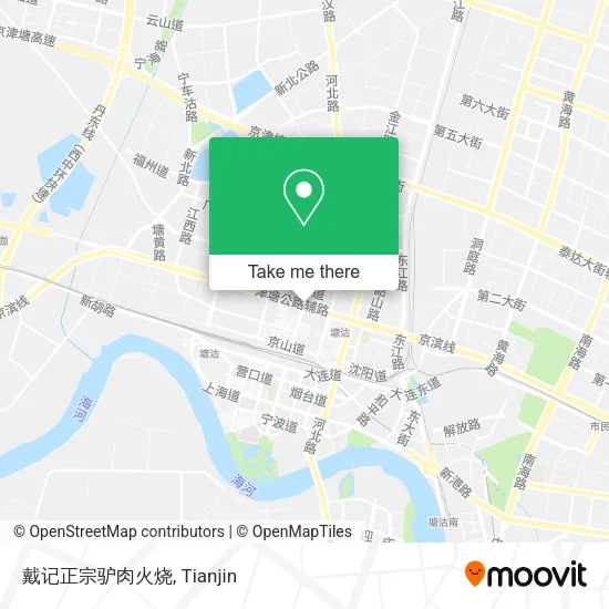 戴记正宗驴肉火烧 map