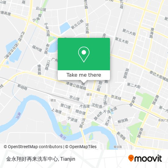 金永翔好再来洗车中心 map