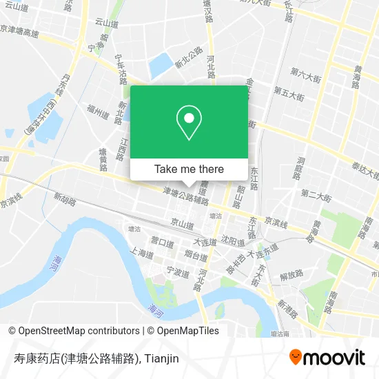寿康药店(津塘公路辅路) map