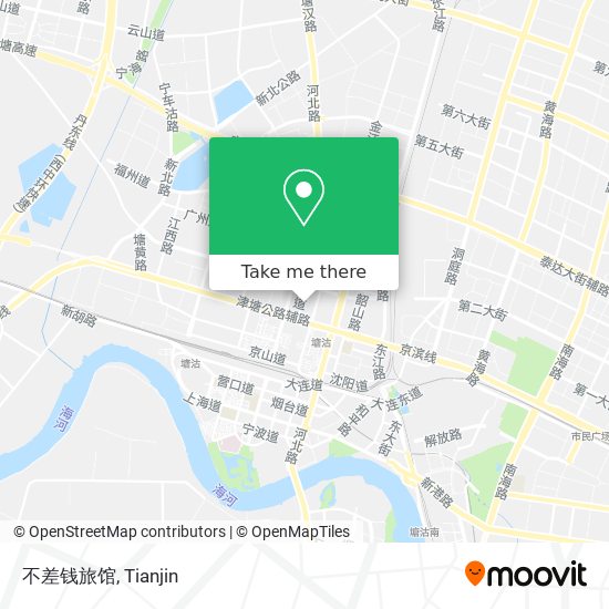 不差钱旅馆 map