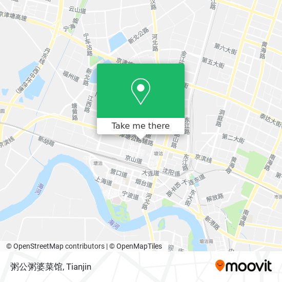 粥公粥婆菜馆 map