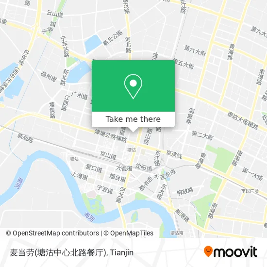 麦当劳(塘沽中心北路餐厅) map