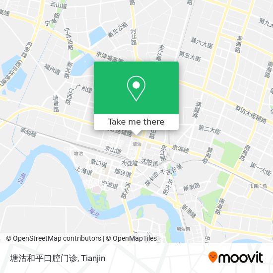 塘沽和平口腔门诊 map
