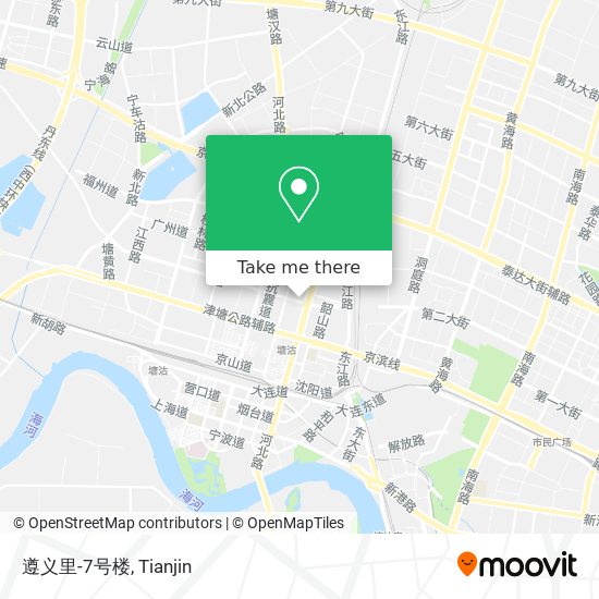 遵义里-7号楼 map