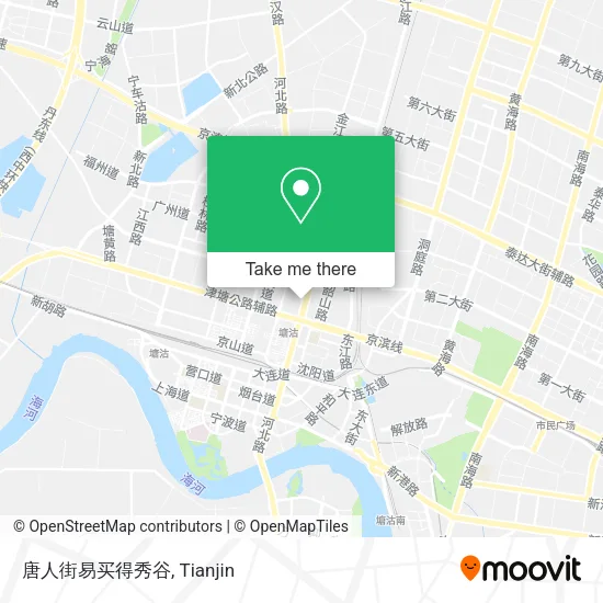 唐人街易买得秀谷 map