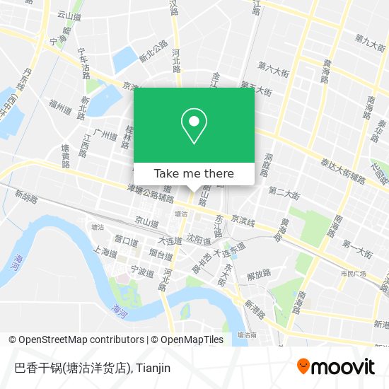 巴香干锅(塘沽洋货店) map